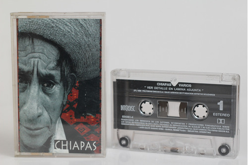 Cassette Chiapas 1996 Calamaro Tacuba Divididos Charly Gieco