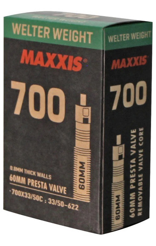 Camara Maxxis 700x33/50c Válvula Francesa