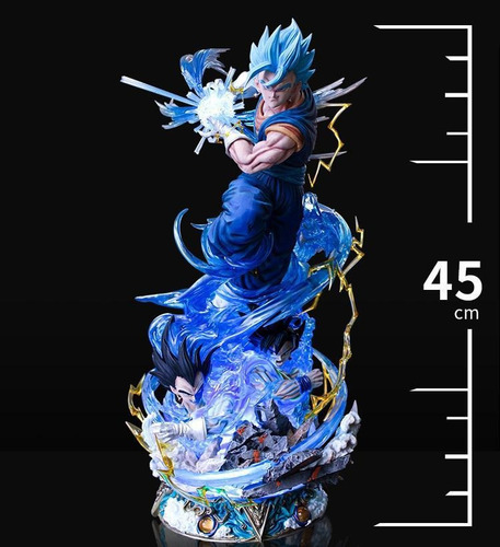 Lámpara Figura Dragón Ball Z Vegetto Goku Vegeta 45 Cm