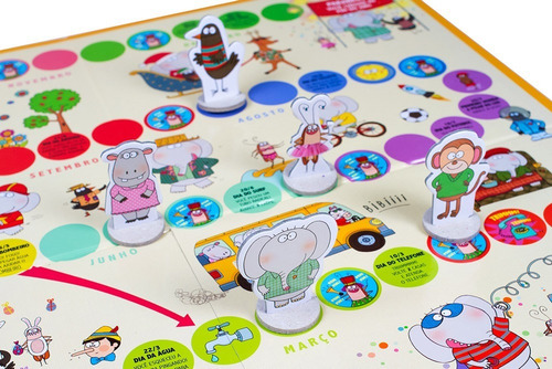 Jogo De Tabuleiro Infantil Gildo E Os Amigos O Jogo Do Ano