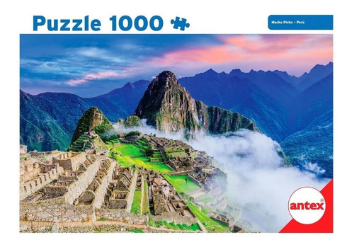 Imagen 1 de 4 de Puzzle Rompecabeza 1000 Piezas Machu Pichu - Perú  Antex