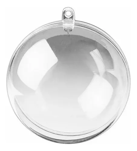 10 Esferas Bola De Acrilico 7 Cm  Para Personalizar