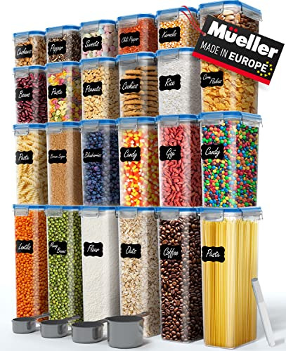 Mueller Airtight Food Storage Container Set With Lids  24-p