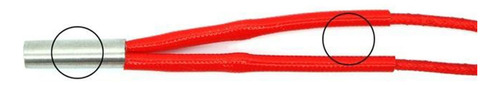 5pcs Tubo De Aquecimento Reprap 6*20mm 24v 40w Aquecedor De