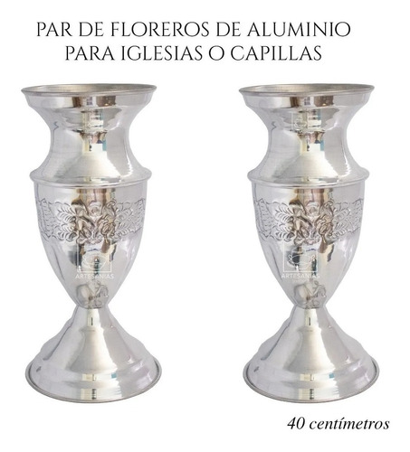 Floreros O Jarrones 40 Cm (par) Iglesia O Capilla | Envío gratis