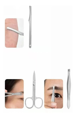 Kit Cuidado Pies Acero Inoxidable 100% Manos Uñas Encarnadas