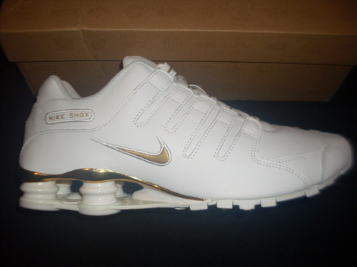 nike shox nz dourado