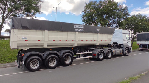 Imagem 2 de 5 de Mb Axor 2544 Zero Km + Carreta Randon 40 M³ Zero Km