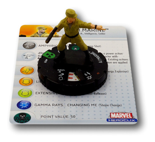 Heroclix Marvel The Incredible Hulk A.i Marine #018