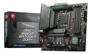 Msi Mag B660m Bazooka Ddr4 Placa Madre (matx, Intel Core De