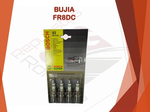 Bujía Fr8dc Bosch Super