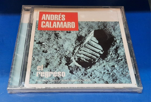 Andres Calamaro - El Regreso Cd 2005 Edicion Argentina Jcd