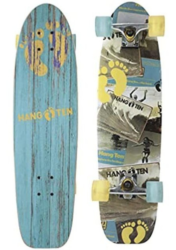 Hang Ten Complete Cruiser, Skateboard Longboard