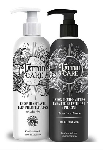 Jabon Y Crema Tattoo Care