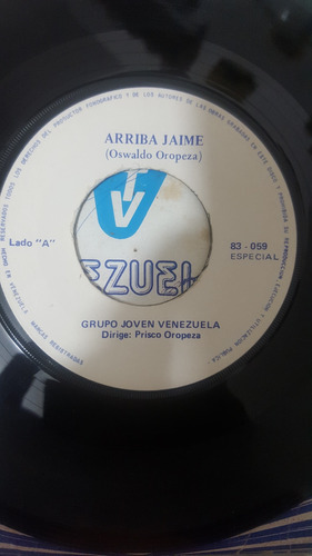 Disco Lp Jingle Electoral Jaime Lusinshi De 1983