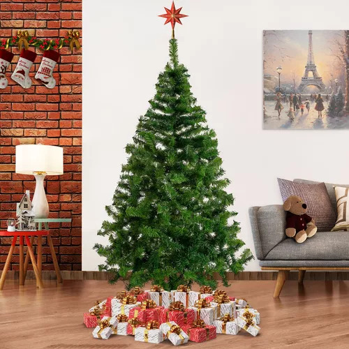 Arbol De Navidad Pino Monarca De Lujo Verde No.4 De 130 Cm