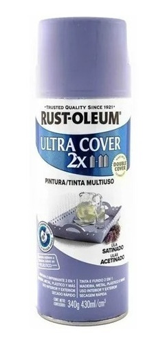 Pintura Esmalte Aerosol Rust Oleum Ultra Cover 340g Satinado