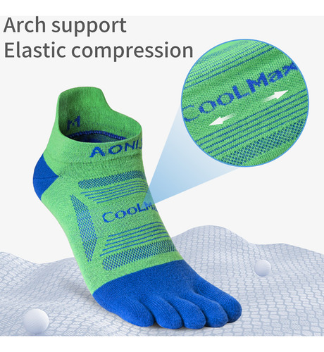 Calcetines Aonijie E4837 Para Correr Con Cinco Dedos