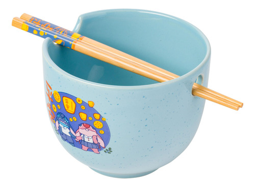 Cuenco De Arroz Con Fideos Ramen Silver Buffalo Lilo And Sti