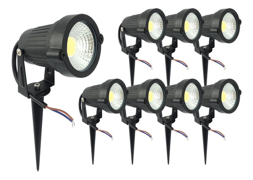 Kit 8 Luminária Spot Luz Led De Alto Brilho 7w 110v/220v