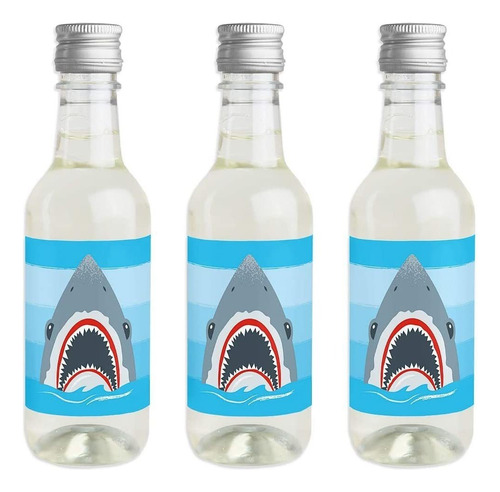 Shark Zone - Mini Etiquetas Adhesivas Para Botellas De ...