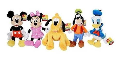 Disney Gang - Juego De 5 Piezas De Peluche Con Diseño De Mic