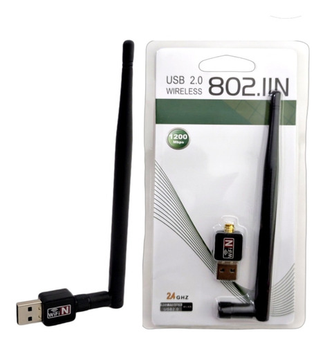 Antena Receptora Wifi Usb 1200mbps Somos Tienda Cod 2746