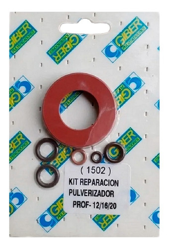 Kit Reparacion Pulverizador Giber Mochila-12/16/20 Litros