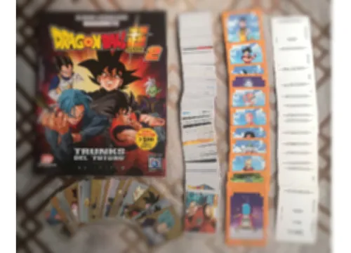 ALBUM DRAGON BALL Z TRUNKS DEL FUTURO NAVARRETE + SET COMPLETO