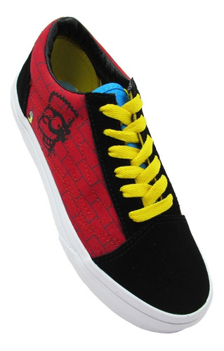 Tenis Vans Old Skool  Vn0a4buu17a The Simpsons El Barto 