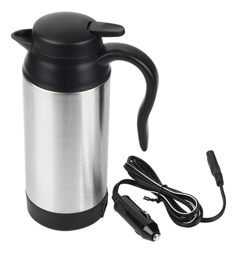 Hervidor Calefacción Eléctrico Coche De 750ml, Café, Té, 12v