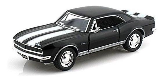 Sobrenatural Modelo De Coche Chevrolet Impala negro 1967 1:36 Escala Kinsmart K8 