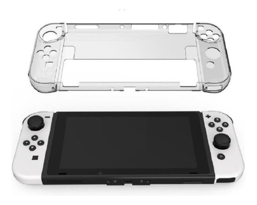 Cristal Case Protector Acrilico Para Nintendo Switch Oled