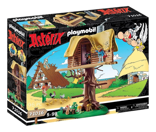Playmobil Astérix: Asurancetúrix Con Casa Del Árbol 71016