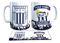 Comprar Taza Hincha De Alianza Lima - Blanco De 11 Onzas