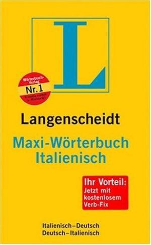 Italienisch. Maxi Wörterbuch. Langenscheidt