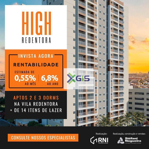 Imagem 27 de 27 de Apartamento Com 2 Dormitórios À Venda, 79 M² Por R$ 359.892,00 - Vila Redentora - São José Do Rio Preto/sp - Ap1782