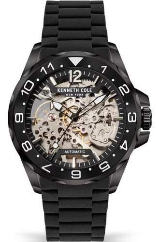 Kenneth Cole - Reloj Análogo Kcwgr2124802 Hombre Color de la correa Negro Color del bisel Negro Color del fondo Negro