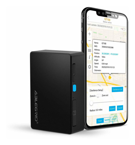 Ablegrid Rastreador Gps Vehiculo Mah Dia Lte Dispositivo