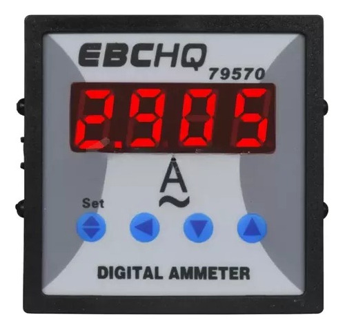 Amperimetro Digital Ebchq 79570, Input Ac 5a 50/60hz