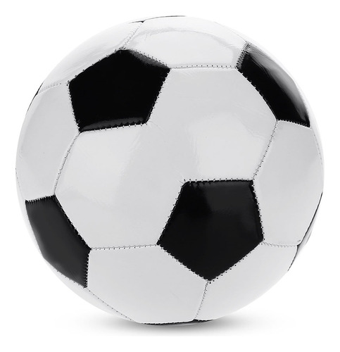 Balón De Fútbol Clásico Negro Blanco Estándar De 4 Tamaños