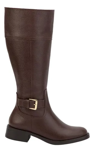 Botas largas piel sale