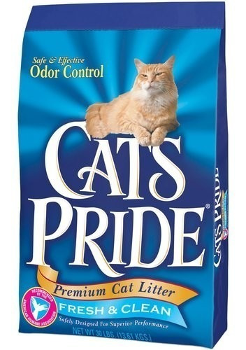 Arena Sanitaria Cats Pride Fresh & Clean Para Gatos 9kg