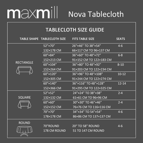 Mantel Texturizado Maxmill, Impermeable, 152,4 X 355,6 Cm