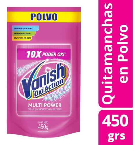 Vanish Polvo Rosa Dp 450 Gr