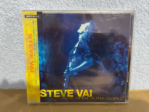 Steve Vai. Alive In An Ultra World ( Edición Japonesa 2 Cds