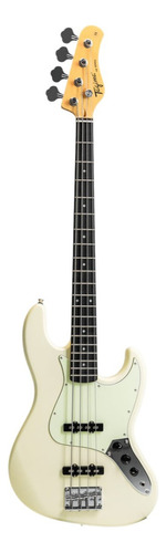 Bajo Electrico Tagima Serie Tw Jazz Bass Tw73 Acabado Del Cuerpo Barnizado Cantidad De Cuerdas 4 Color White Orientación De La Mano Diestro