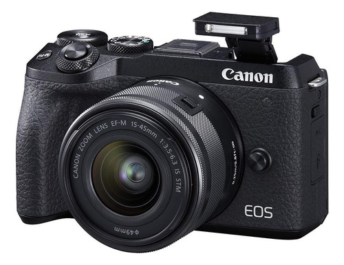 Canon Eos M6 Mark Ii (negro)+ef-m 0.591-1.772 In F/3.5-6.3 .