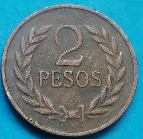 Colombia Moneda 2 Pesos 1987