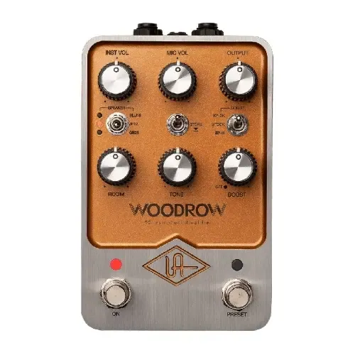 ギター UAFX WOODROW Pedal De Guitarra Uafx Woodrow '55 Inst Amp Universal Áudio